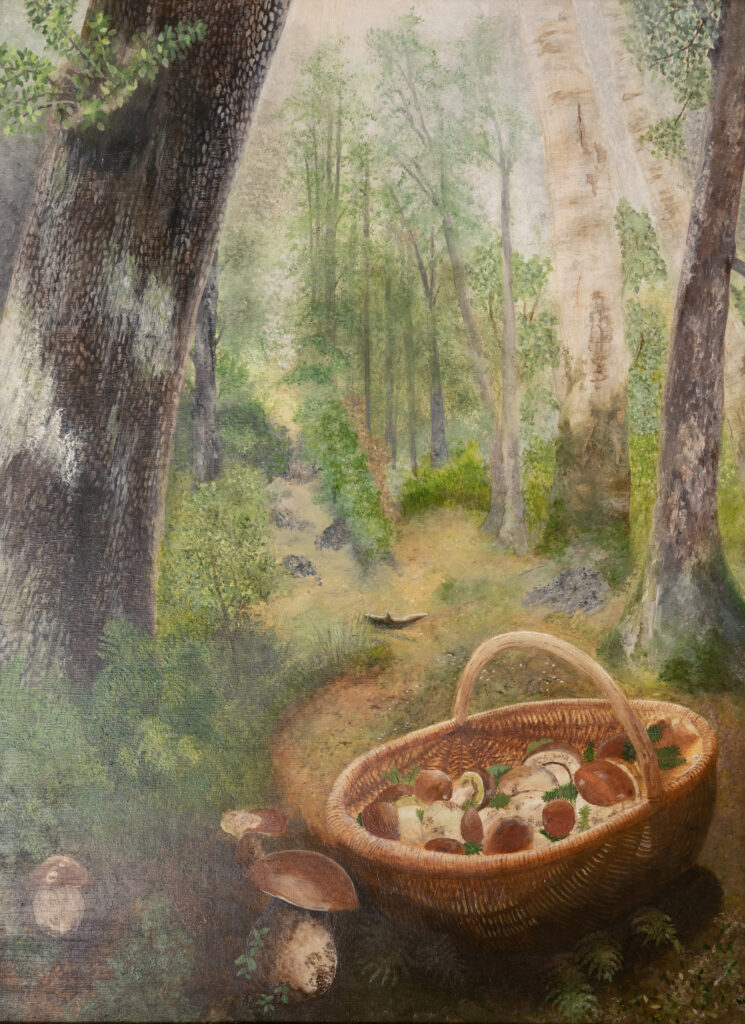 Tableau chasse aux champignons