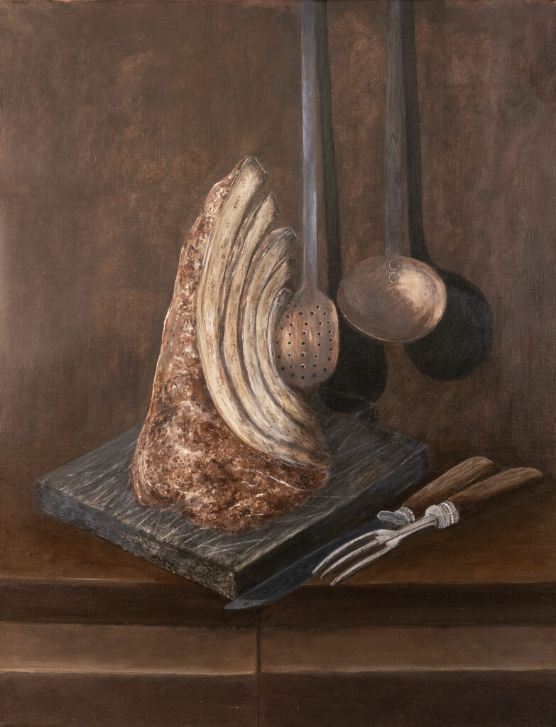 Tableau côtes de sanglier